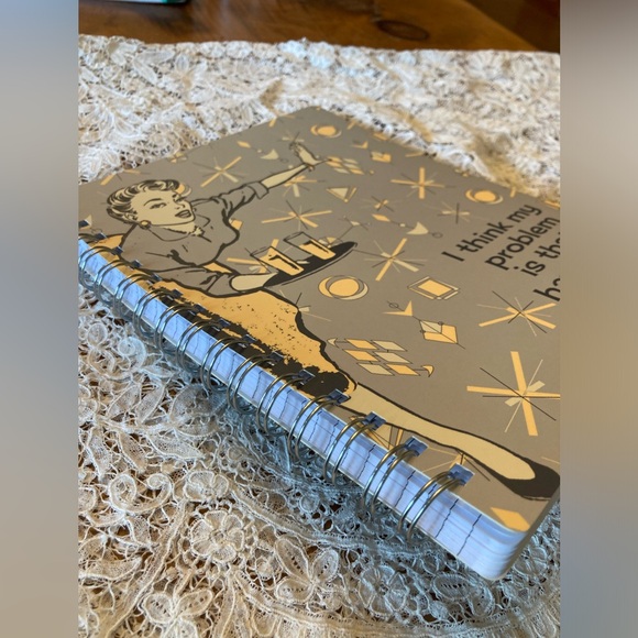 NWT Journal Notebook BAD IDEAS 9”x 7” Primitives by Kathy Great Gift!! - Picture 6 of 7